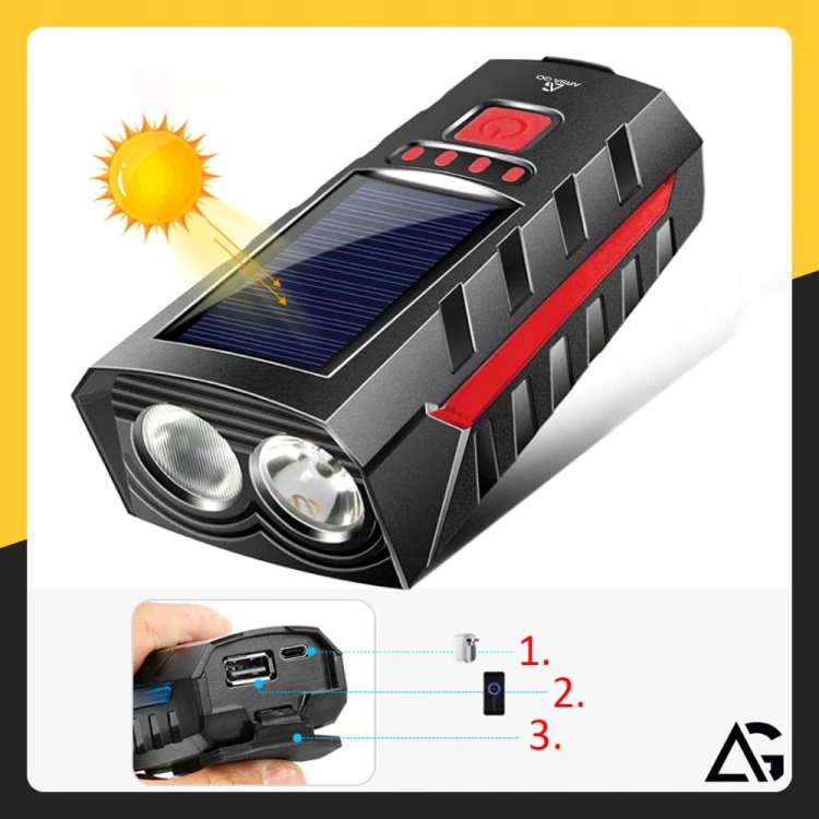 LAMPKA-ROWEROWA-SOLARNA-LED-NA-KIEROWNICE-ZESTAW-PRZOD-TYL-GLOSNY-DZWONEK-Liczba-trybow-swiecenia-3.jpg