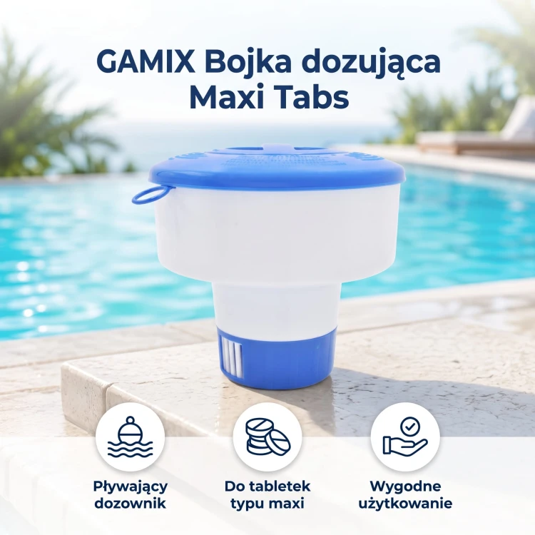 GAMIX Basenowa bojka dozująca Maxi Tabs 8.jpeg