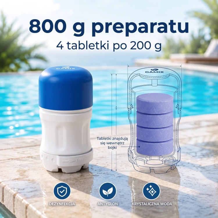 GAMIX Chlorowa Bojka Dozująca 800 g 3w1 3.jpeg